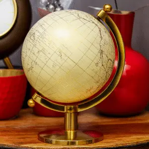 Globe Table Decor